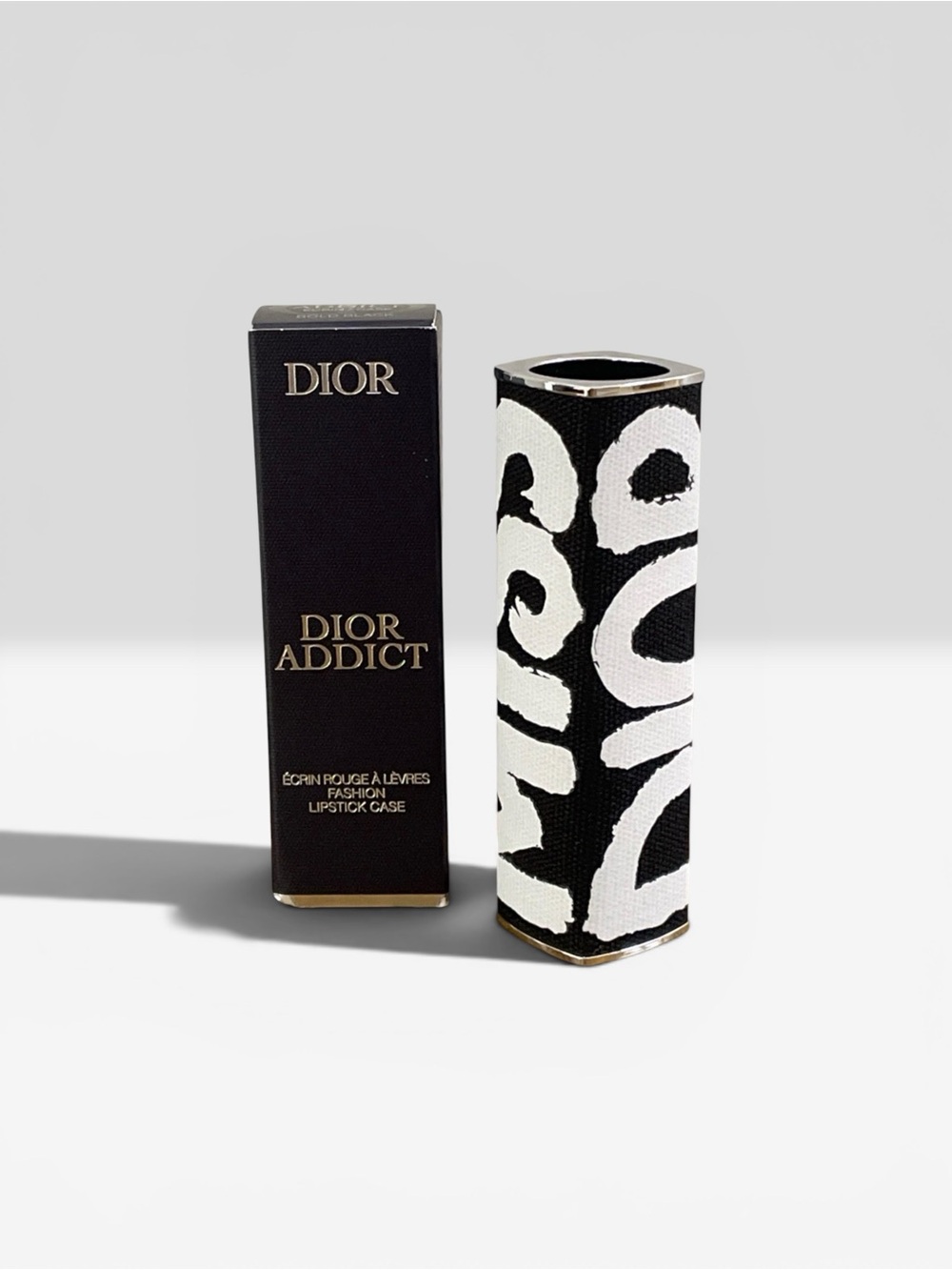 ✨ NIB Limited Edition Dior Addict Lipstick Case - Bold Black Graffiti ✨ - Picture 5 of 7